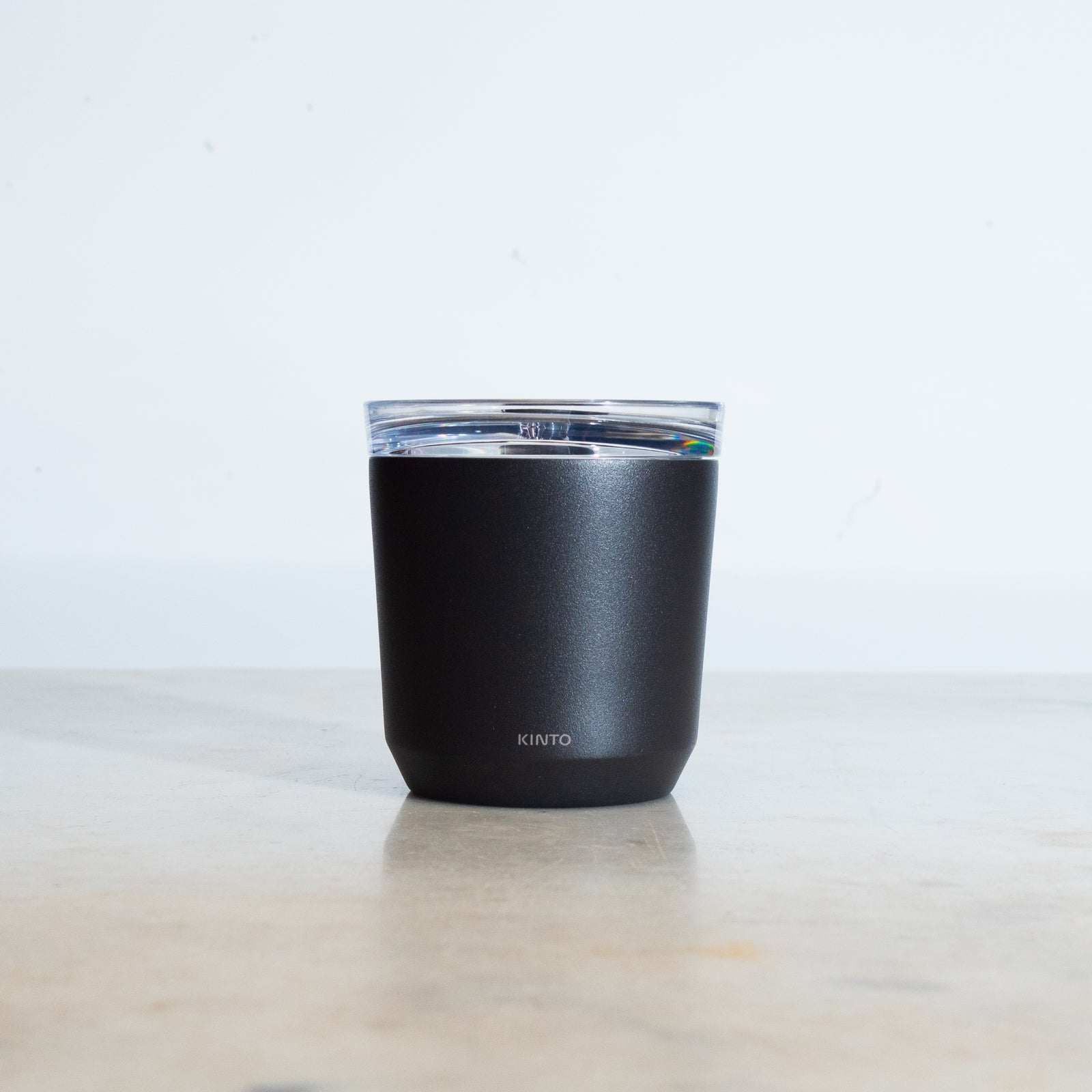 black Kinto to go tumbler compact portable