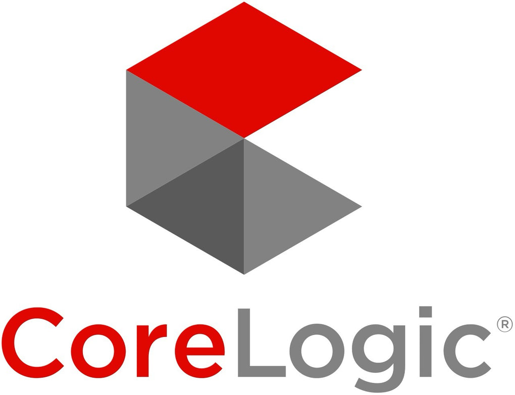The Corelogic company logo on a white background. 