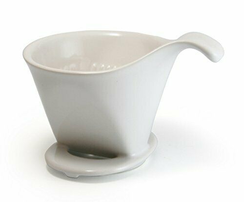 White Beehouse porcelain dripper
