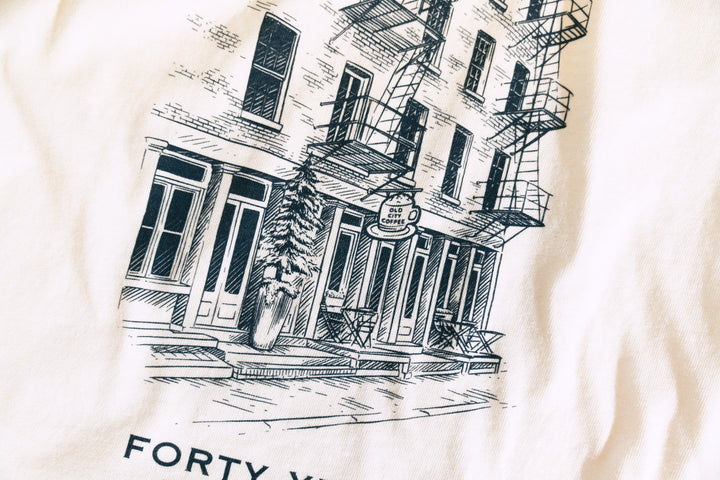 Detail of the back print&