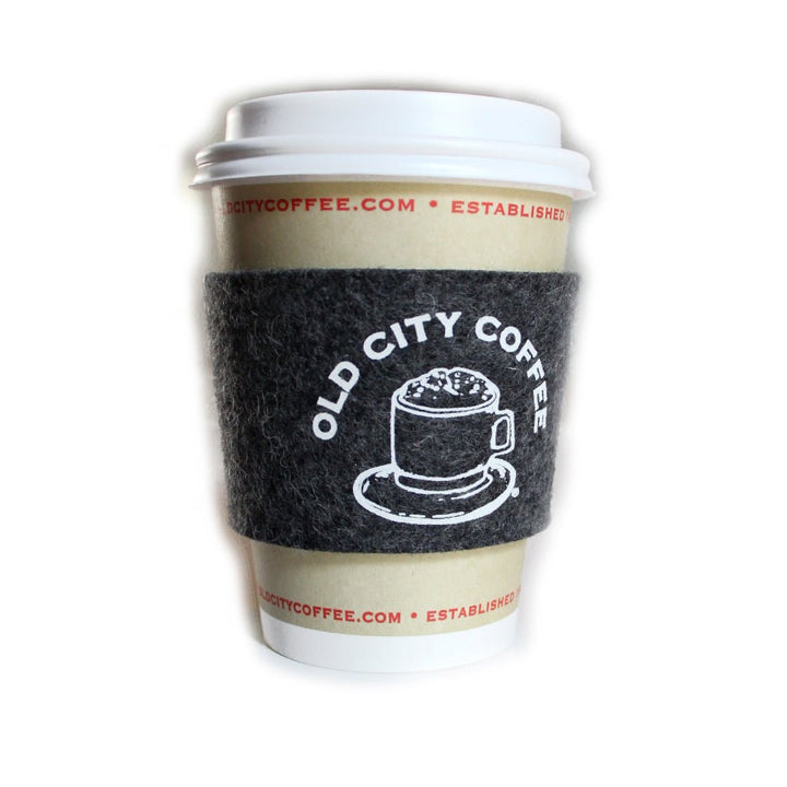 Reusable Felt Cup Sleeve - Old City Coffee