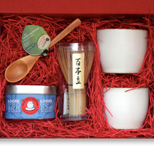 Matcha tea gift box
